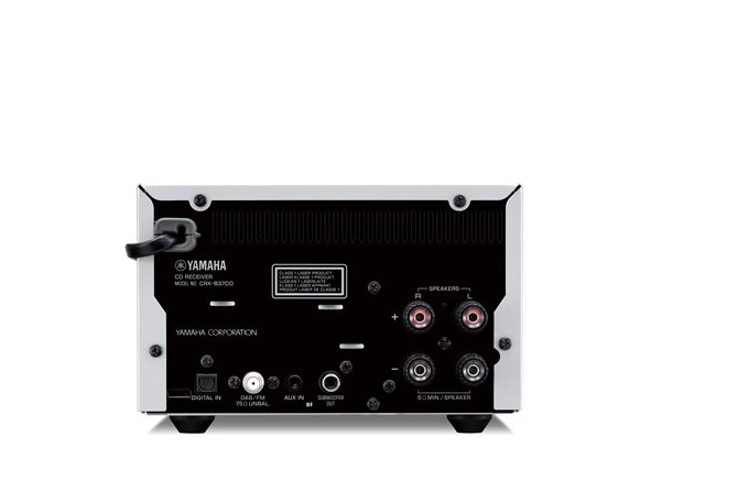 Yamaha MCR-B270D HiFi Mini 2.0 - Player with System 40W CD Bluetooth or and Silver Audio