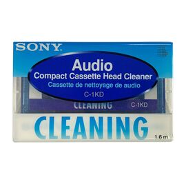 SONY C-1KD ​AUDIO COMPACT HEAD CLEANER CASSETTE - ​ Καθαριστική Κασέτα κασετόφωνου​ - Κασέτες καθαρισμού & CD | DVD στο Stereopark
