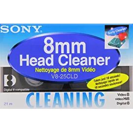 SONY V8-25CLD, Κασέτα Καθαρισμού ταινιών Video 8/Hi8/Digital8 mm ​DV Video Head Cleaner SONY V8-25CLD, DV Video Head Cleaner - Κασέτες καθαρισμού & CD | DVD στο Stereopark