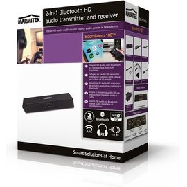 Marmitek BoomBoom 100 Μετατροπέας Δέκτης/Πομπός ήχου Bluetooth | Hi-Fi | NFC - Musicast | Bluetooth Ηχεία στο Stereopark