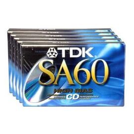 TDK SA60/80 ΚΑΙΝΟΥΡΓΙΕΣ ΚΕΝΕΣ ΚΑΣΕΤΕΣ ΗΧΟΥ 4 TRΑCK Audio Cassette Tape IECII/TYPEII POSITION ​ ΧΡΩΜΙΟΥ - Κασέτες ήχου  στο Stereopark