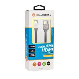 Καλώδιο σύνδεσης ήχου GoGEN HDMI300MM02 βύσμα HDMI (MALE) – βύσμα HDMI (MALE) 3m - HDMI to HDMI στο Stereopark