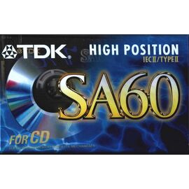 TDK SA60/80 ΚΑΙΝΟΥΡΓΙΕΣ ΚΕΝΕΣ ΚΑΣΕΤΕΣ ΗΧΟΥ 4 TRΑCK Audio Cassette Tape IECII/TYPEII POSITION ​ ΧΡΩΜΙΟΥ - Κασέτες ήχου  στο Stereopark