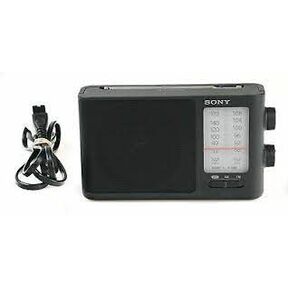 SONY ICF506 Analog Tuning Portable FM/AM Radio - Desktop radios |  Battery-power | radio-cassette