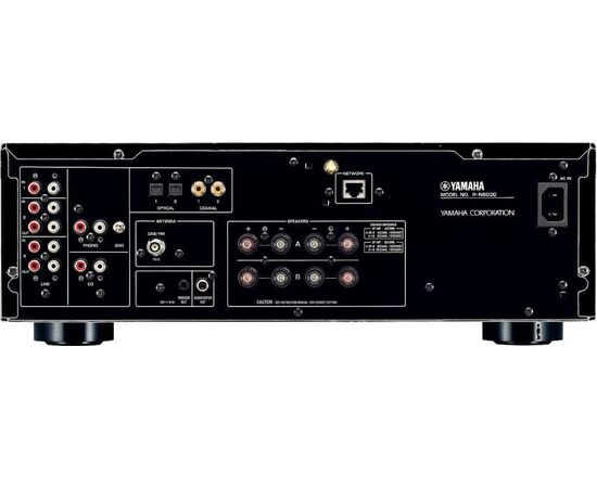 Yamaha R-N303D Integrated Two-Channel Network Hi-Fi Radio Amplifier Stereo 115W/4Ω 140W/8Ω Silver - Hi-Fi: MusicCast / Network Streamers / Wi-Fi / Bluetooth στο Stereopark